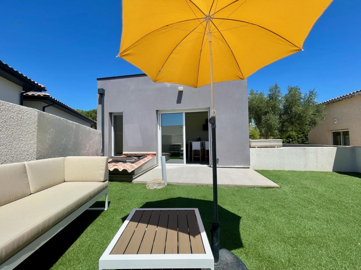 Appartement Souplex Jardin Proche Autoroute, Plages Et Attractions, Wifi - Tv, Calme Bessan Eksteriør bilde
