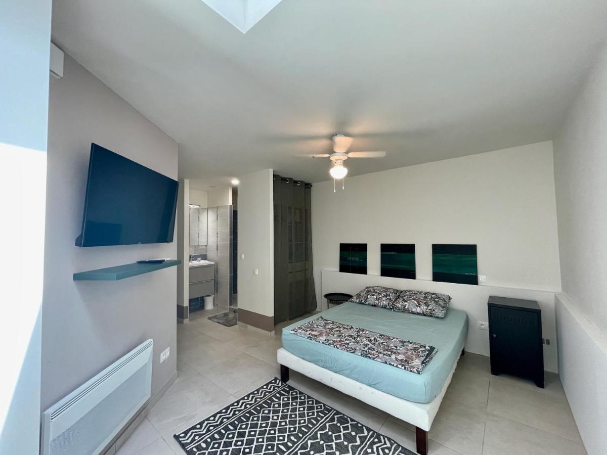 Appartement Souplex Jardin Proche Autoroute, Plages Et Attractions, Wifi - Tv, Calme Bessan Eksteriør bilde