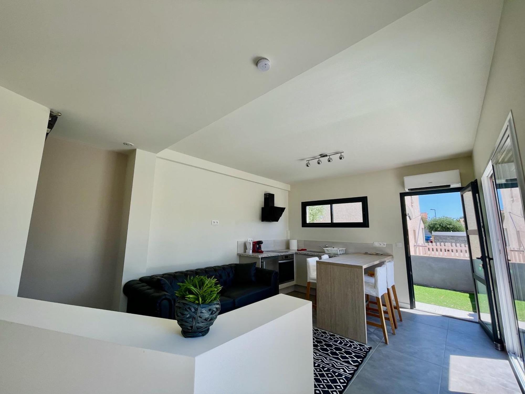 Appartement Souplex Jardin Proche Autoroute, Plages Et Attractions, Wifi - Tv, Calme Bessan Eksteriør bilde